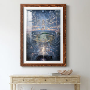 Solace II - Barnwood Framed Art Print