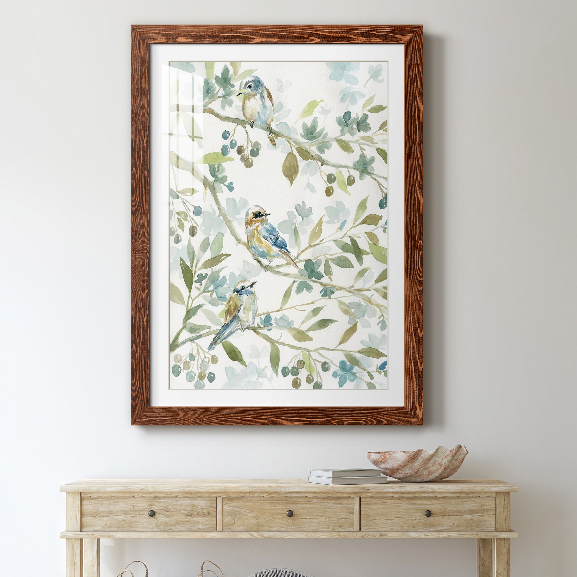 Spring Beginnings - Barnwood Framed Art Print