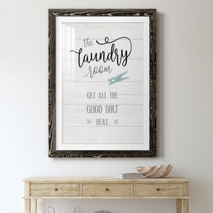 Good Dirt - Premium Framed Print - Distressed Barnwood Frame - Ready to Hang