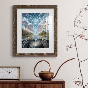 Genesis II - Barnwood Framed Art Print