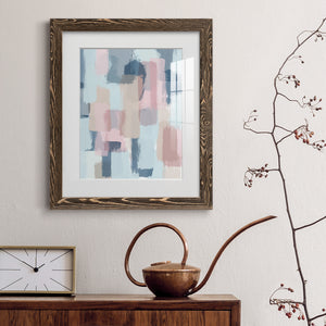 Mix of Spring - Barnwood Framed Art Print