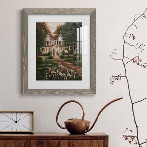 Carolina Evening I - Barnwood Framed Art Print