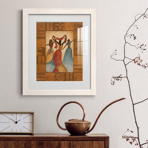 Rhythm - Barnwood Framed Art Print