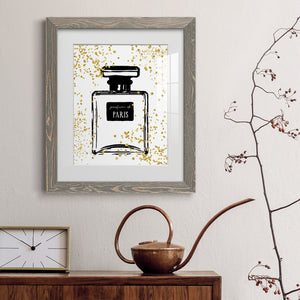 Glitter Perfume I - Barnwood Framed Art Print
