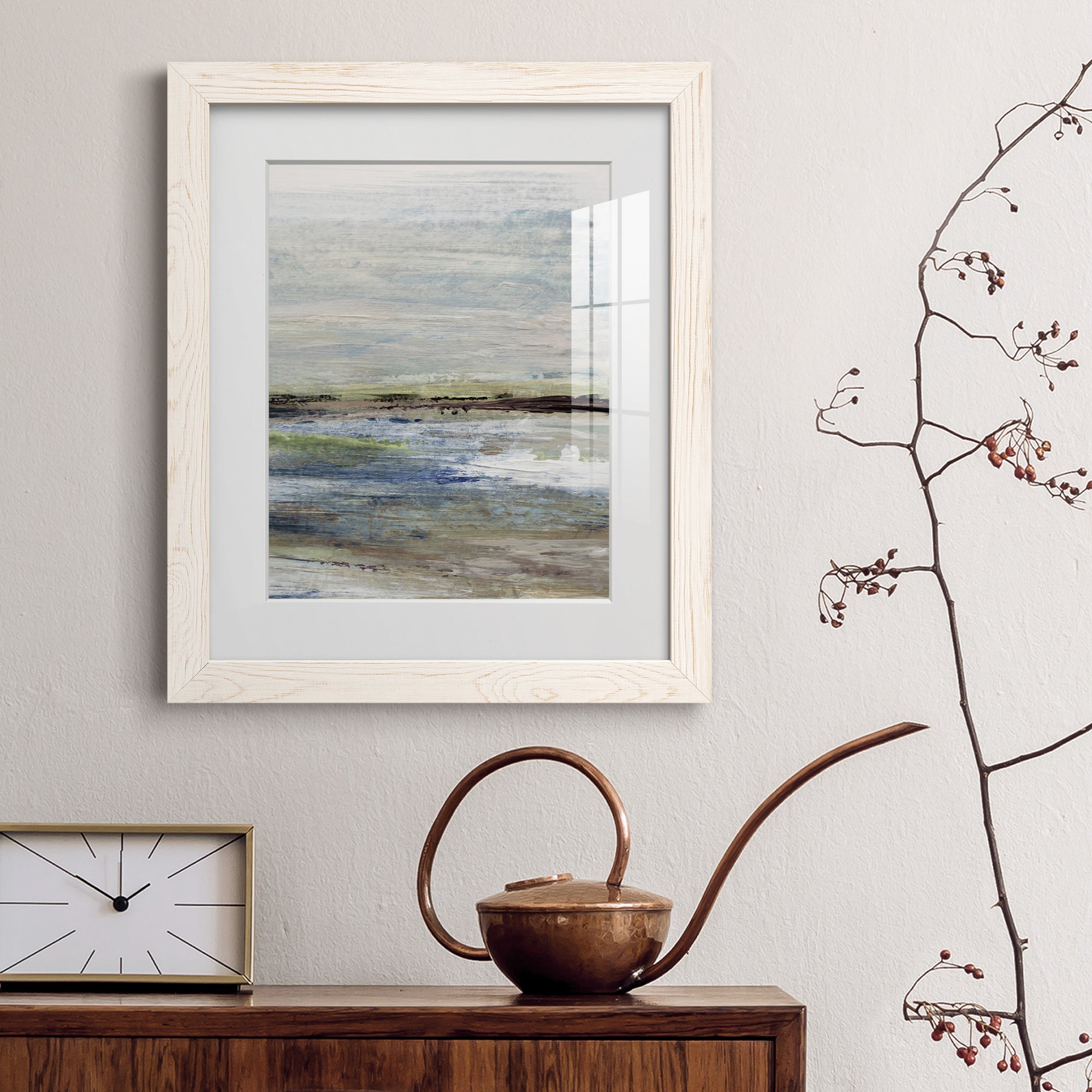 Wetlands II - Premium Framed Print - Distressed Barnwood Frame - Ready to Hang