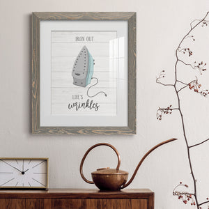 Iron Out - Premium Framed Print - Distressed Barnwood Frame - Ready to Hang