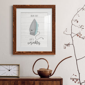 Iron Out - Premium Framed Print - Distressed Barnwood Frame - Ready to Hang