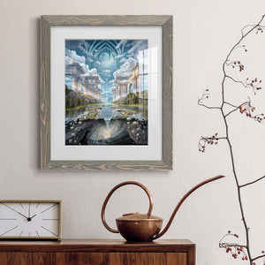 Genesis II - Barnwood Framed Art Print