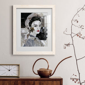 Runway Pause - Barnwood Framed Art Print