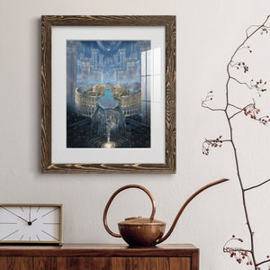 Solace - Barnwood Framed Art Print