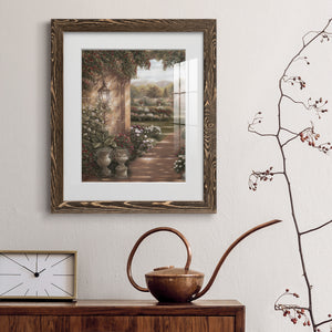 Evening in the Conservatory - Barnwood Framed Art Print