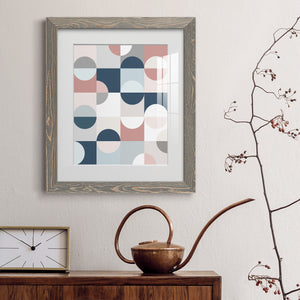 Modern Reflection - Barnwood Framed Art Print