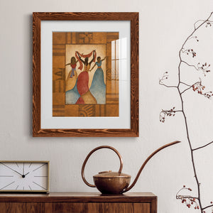 Rhythm - Barnwood Framed Art Print