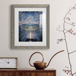 Solace II - Barnwood Framed Art Print