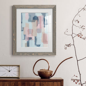 Mix of Spring - Barnwood Framed Art Print