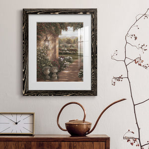 Evening in the Conservatory - Barnwood Framed Art Print