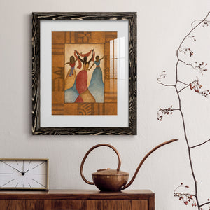 Rhythm - Barnwood Framed Art Print