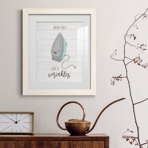 Iron Out - Premium Framed Print - Distressed Barnwood Frame - Ready to Hang