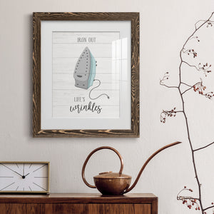 Iron Out - Premium Framed Print - Distressed Barnwood Frame - Ready to Hang