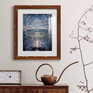 Solace II - Barnwood Framed Art Print