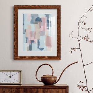 Mix of Spring - Barnwood Framed Art Print
