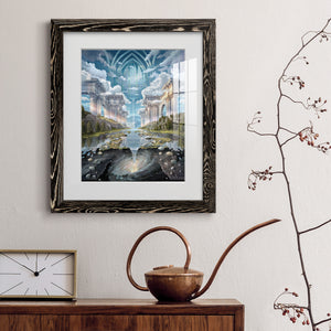 Genesis II - Barnwood Framed Art Print