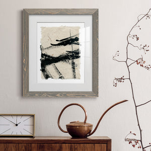 Lines Crossed II - Premium Framed Print - Distressed Barnwood Frame - Ready to Hang