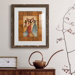 Rhythm - Barnwood Framed Art Print