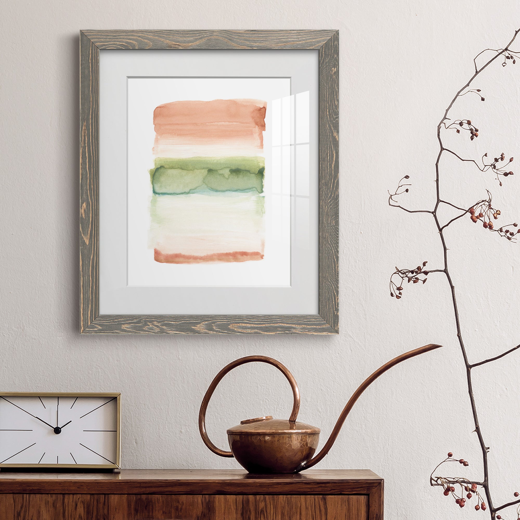 Skye II - Premium Framed Print - Distressed Barnwood Frame - Ready to Hang