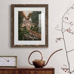 Carolina Evening I - Barnwood Framed Art Print