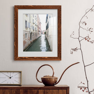 Venice Canal II - Premium Framed Print - Distressed Barnwood Frame - Ready to Hang