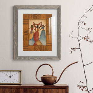 Rhythm - Barnwood Framed Art Print