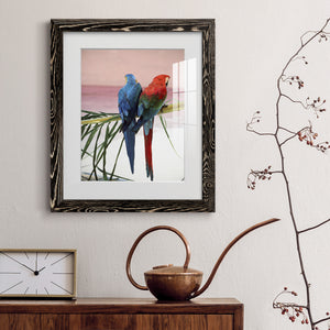 Palm Parrots - Barnwood