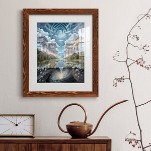 Genesis II - Barnwood Framed Art Print