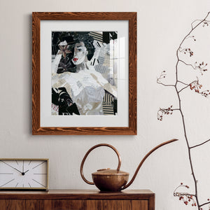Runway Star - Barnwood Framed Art Print