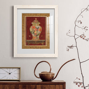 Romantic Urn II - Barnwood Framed Art Print
