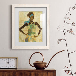 Tribal Vision I - Barnwood Framed Art Print