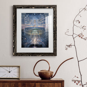 Solace II - Barnwood Framed Art Print