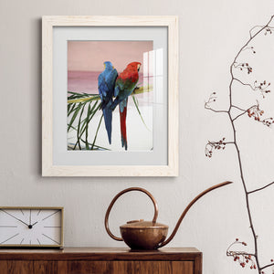 Palm Parrots - Barnwood