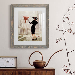 Hello, New York - Barnwood Framed Art Print