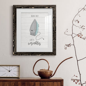 Iron Out - Premium Framed Print - Distressed Barnwood Frame - Ready to Hang