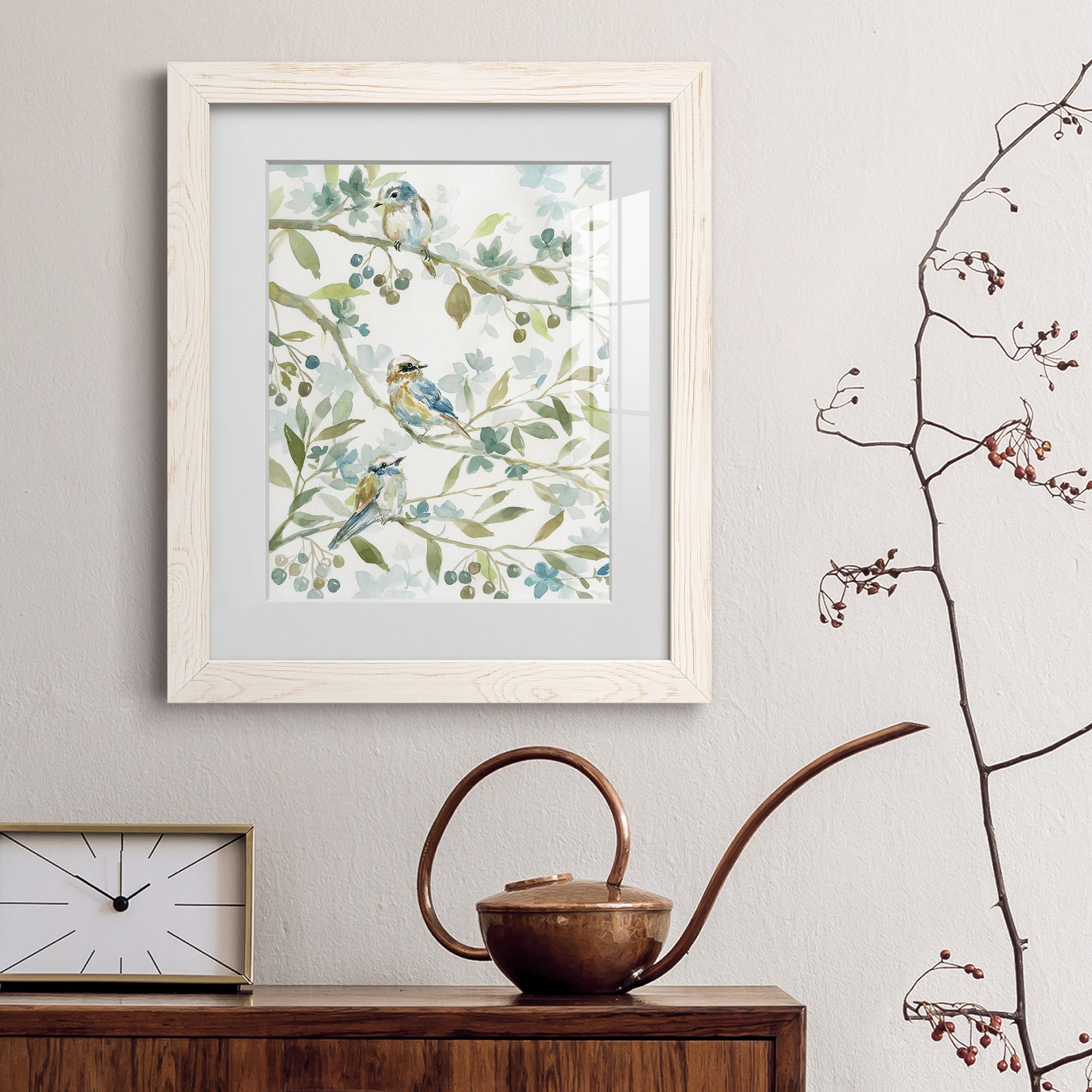 Spring Beginnings - Barnwood Framed Art Print