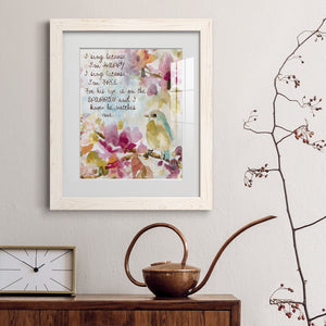 He Watches Me - Barnwood Framed Art Print