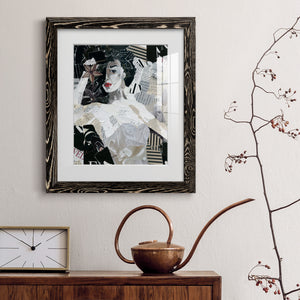 Runway Star - Barnwood Framed Art Print
