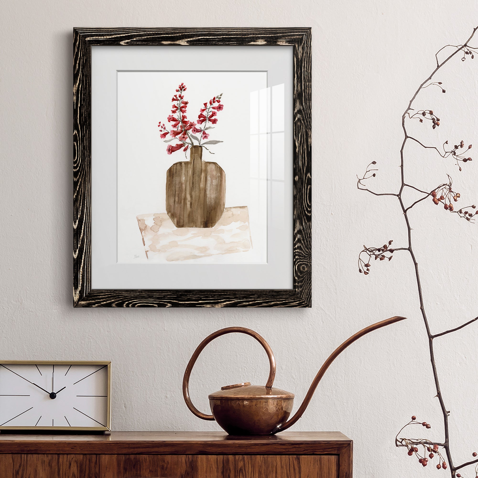 Simply Country II - Barnwood Framed Art Print