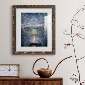 Solace II - Barnwood Framed Art Print