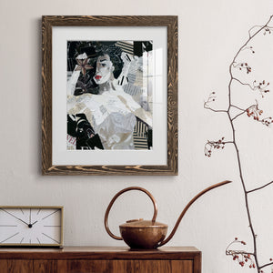 Runway Star - Barnwood Framed Art Print