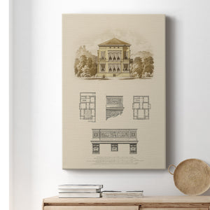 Estate and Plan I - Canvas Art Print