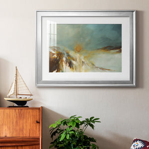Terra Sol - Modern Framed Art Print