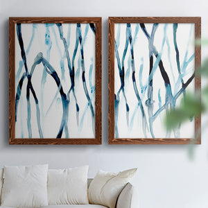 Runnel I - Barnwood Framed Canvas Set